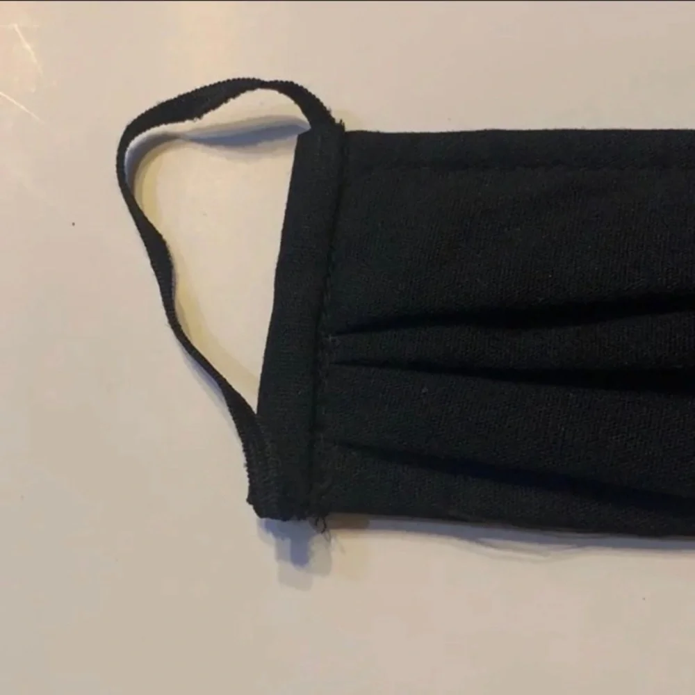 Triple layer Reusable embroide face mask F…
